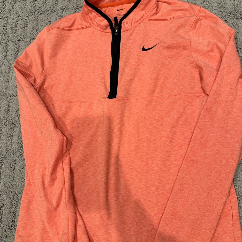 Nike Coral Half-Zip Pullover